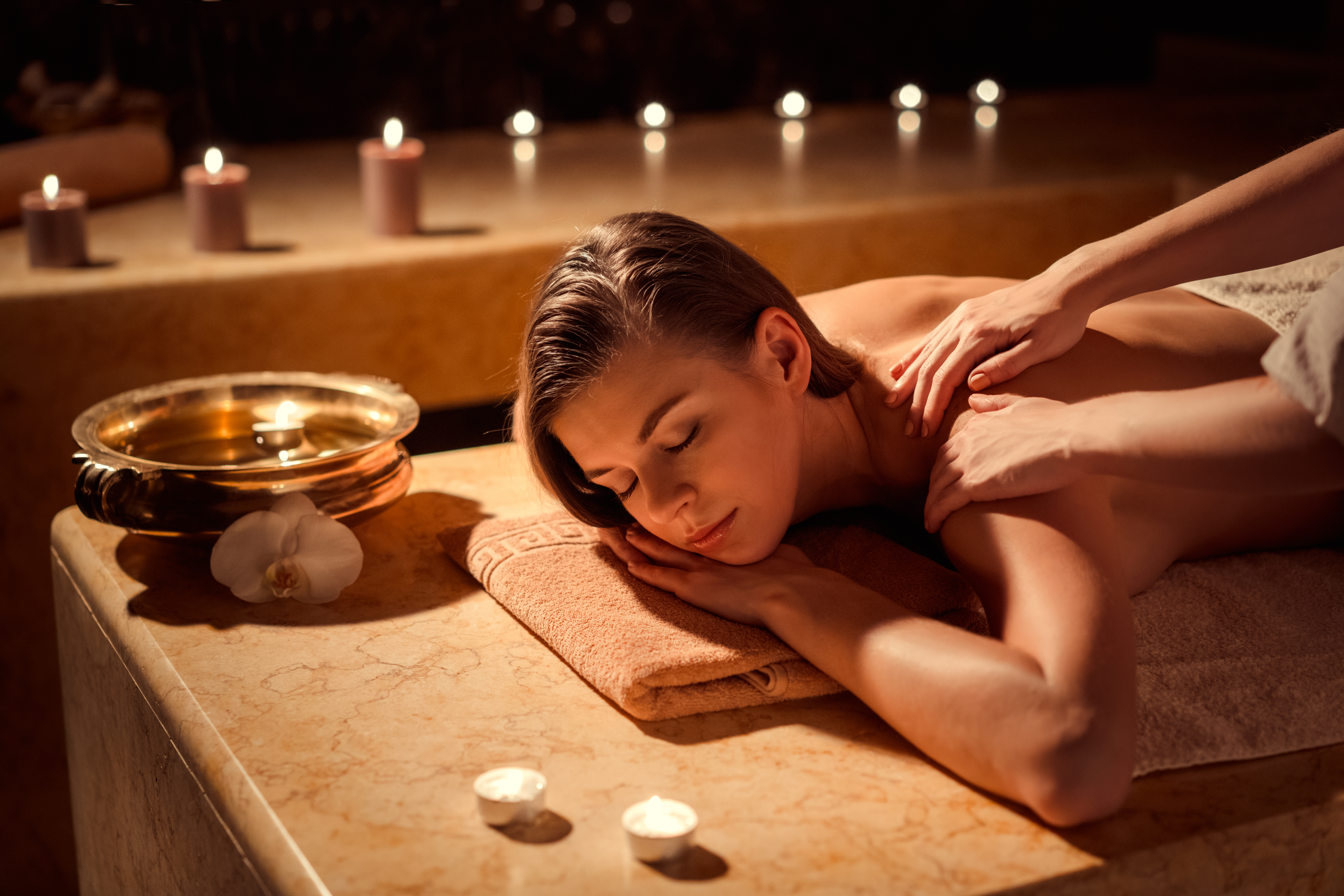 Spa Services McAllen TX featuring therapeutic deep tissue massage therapy and relaxing wellness treatments at Sundara Spa.